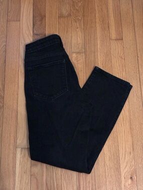 Old Navy Women's High Waist Straight-Leg Jeans - Black Size 12
